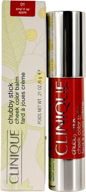 Clinique Chubby Stick Cheek Colour Balm 01 Amp'd Up Apple 6g