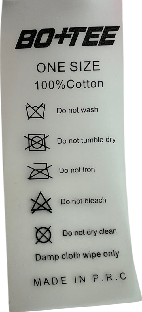 Bo + Tee Pink Logo Printed Bucket Hat One Size