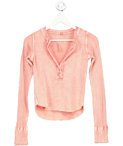 Free People Pink Fp One - Colt Thermal Top UK XS