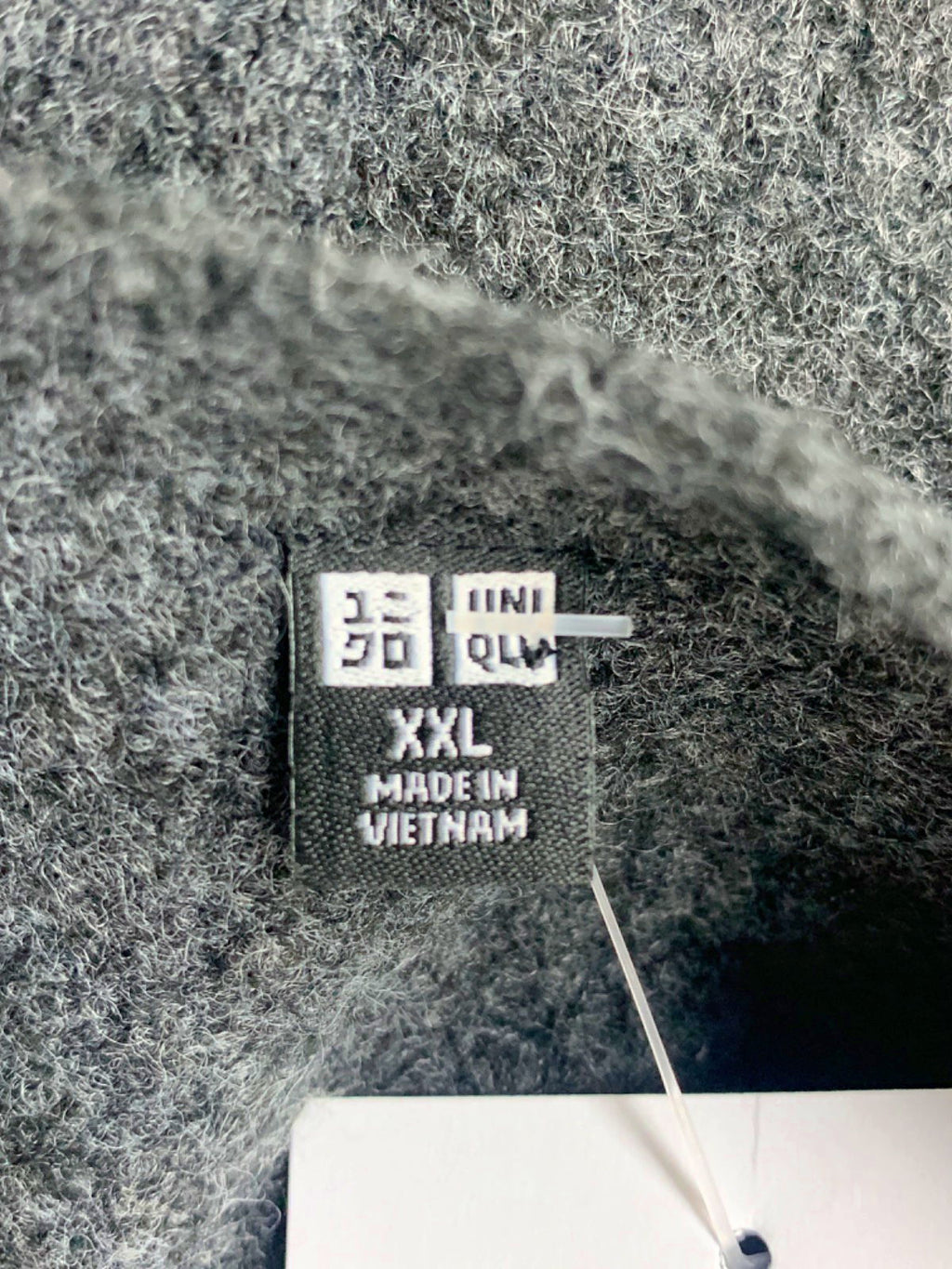 UNIQLO Grey V-Neck Sleeveless Top UK XXL