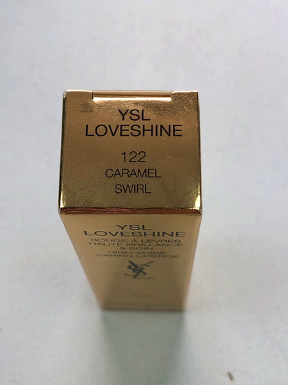 YSL Loveshine High-Shine Caring Lipstick 122 Caramel Swirl 3.2g