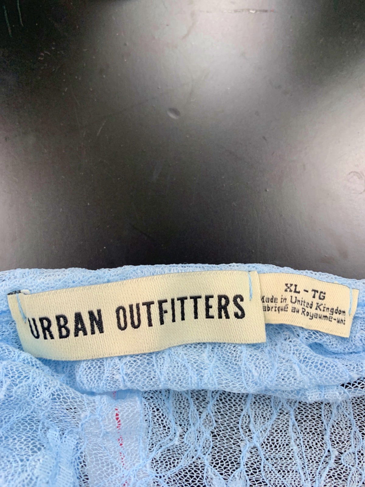 Urban Outfitters Blue Lace Bralette XL