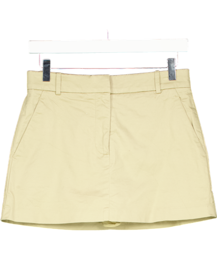 Abercrombie & Fitch Green Chino Mini Skort UK XS
