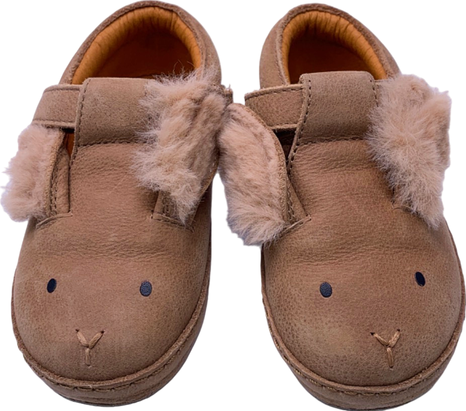 Donsje Tan Bunny Shoes EU 24