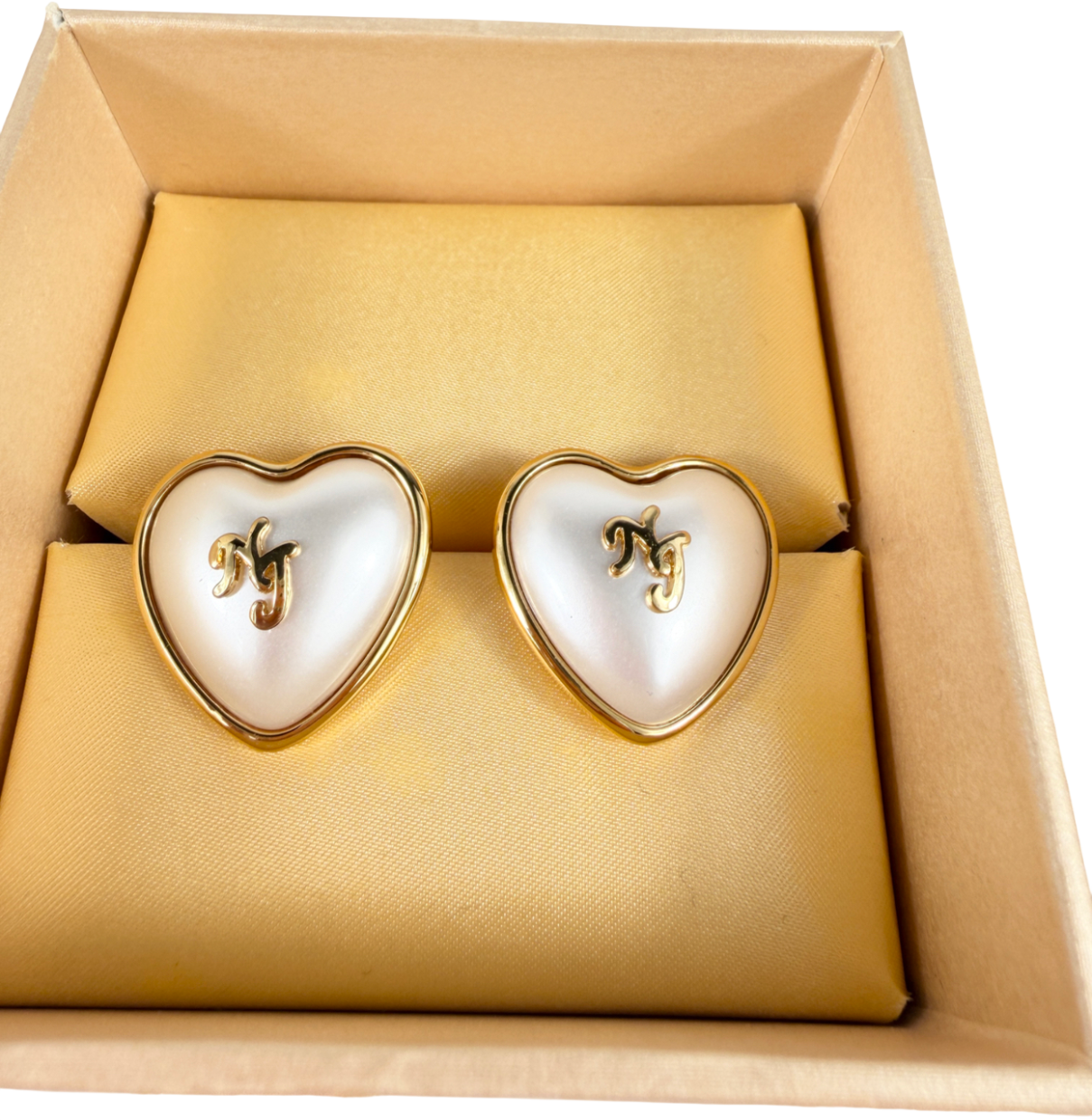 Nana jacqueline Cream Valencia Earrings One Size