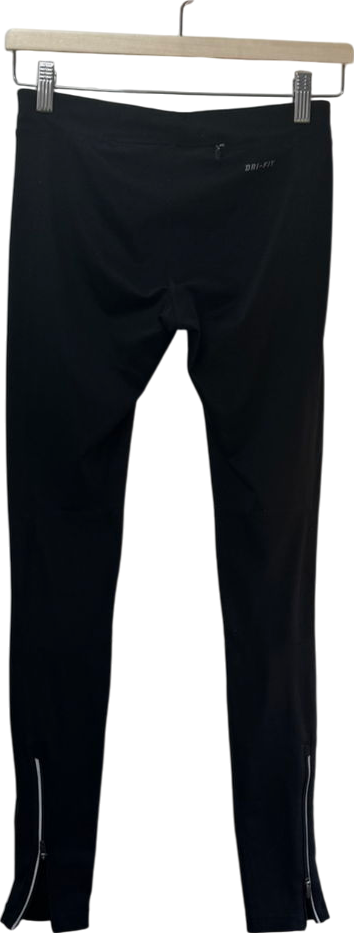 Nike Black Dri-fit High-waisted Leggings UK XS