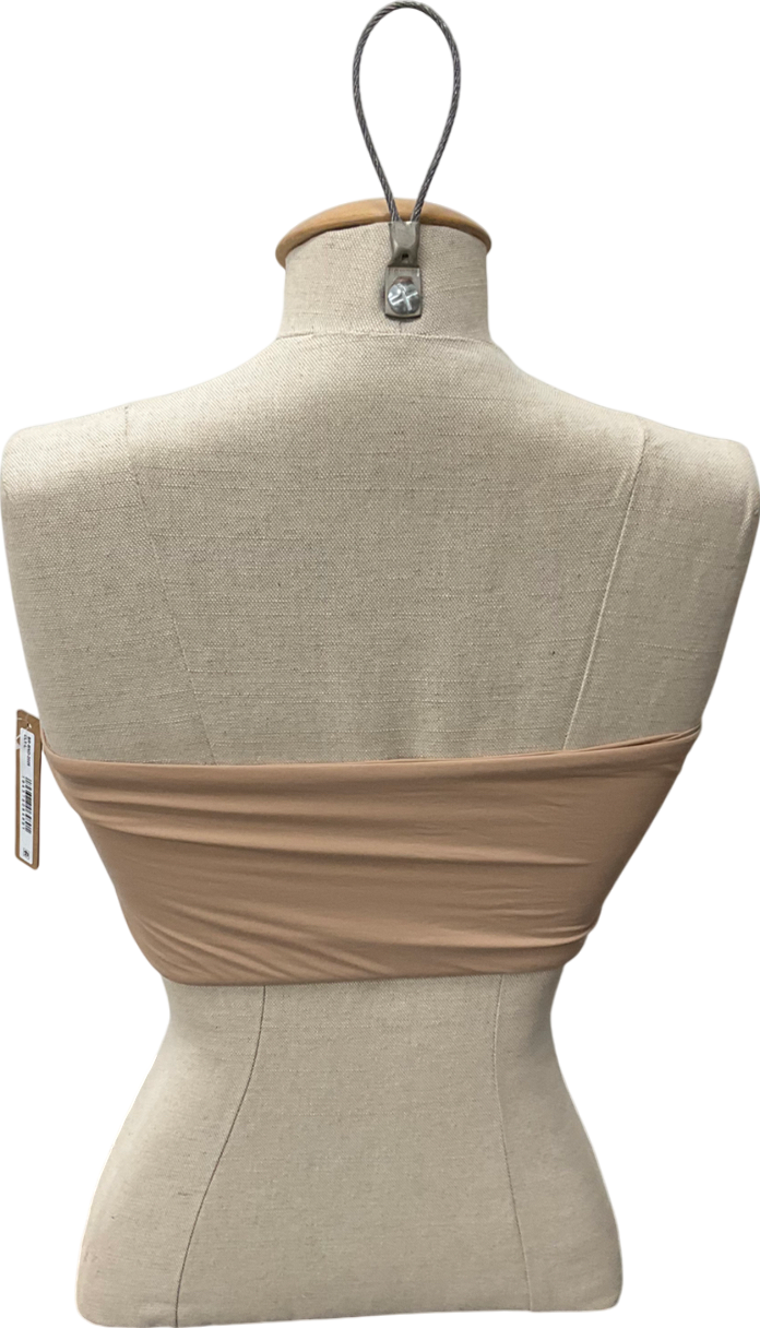 SKIMS Beige Fits Everybody Bandeau Bra -Clay UK L