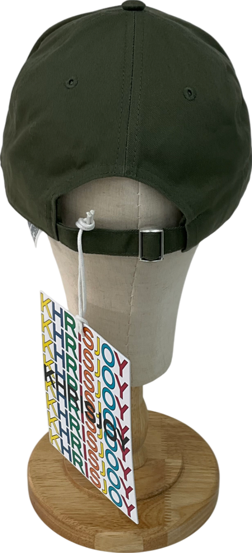 KHRISJOY Green Embroidered Baseball Cap One Size