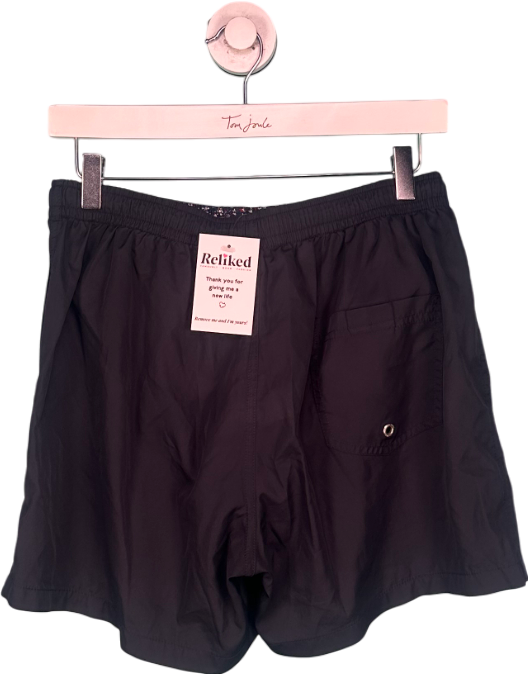 ZARA Blue Navy Draw String Swim Shorts UK L