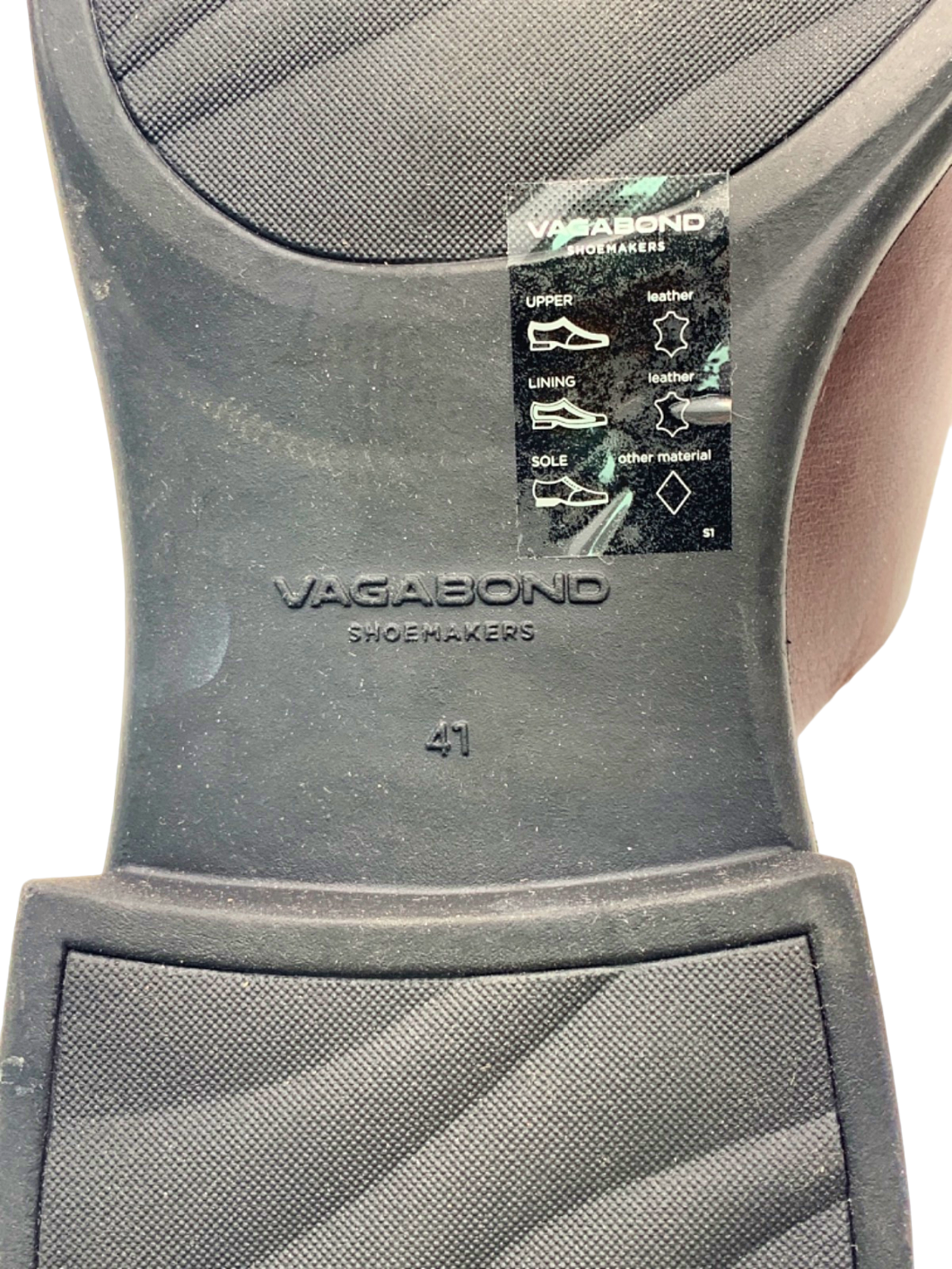 Vagabond Luxury Brown Leather Woven Mules UK 7