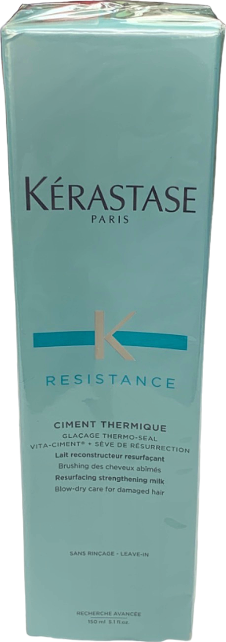 Kérastase Ciment Thermique Resurfacing Strengthening Milk Blow-Dry Care for Damaged Hair 150 ml