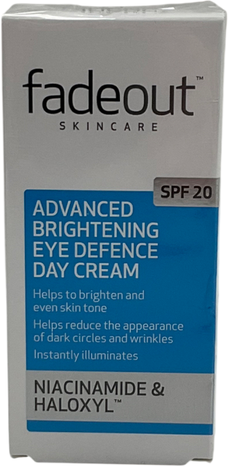 FADEOUT Advanced Brightening Eye Defence Day Cream Spf20 15ml