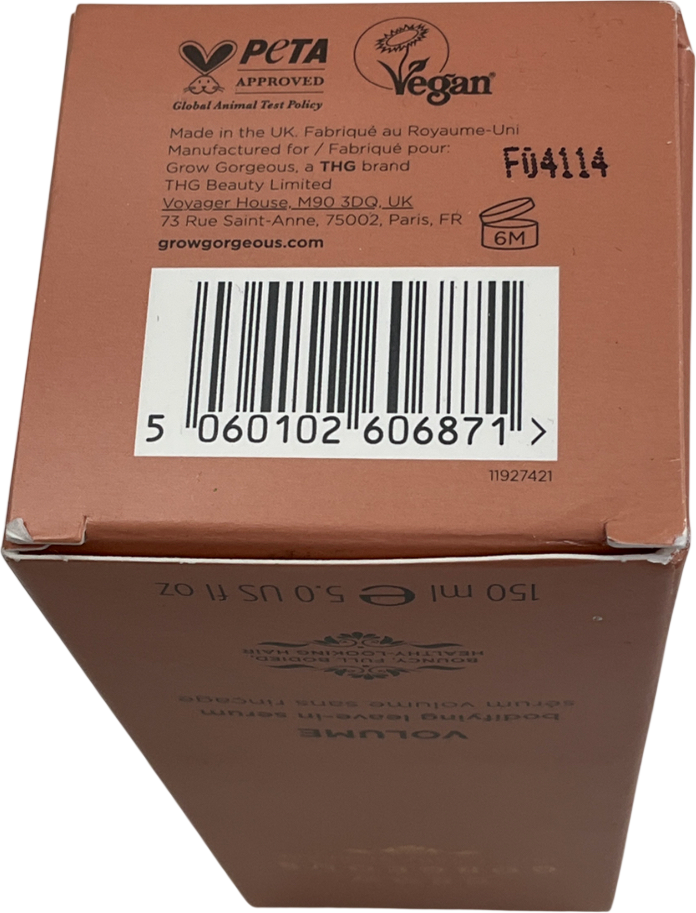 Grow Gorgeous Volume Bodifying Leave-in Serum 150ml