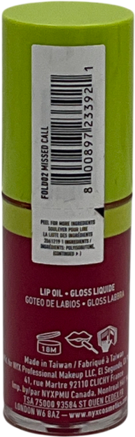 NYX Fat Oil Lip Drip Lip Gloss Missed Call 4.8ml