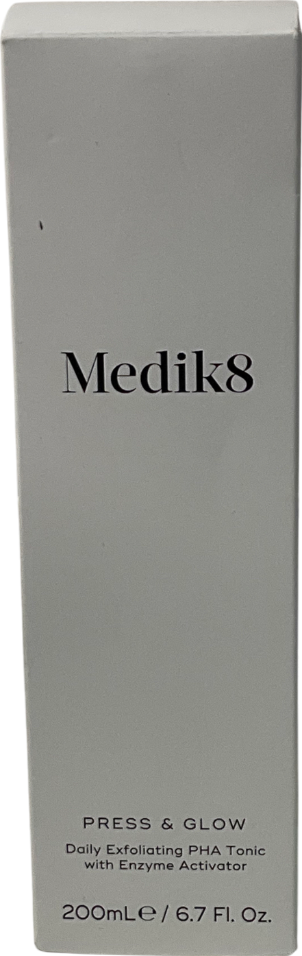 medik8 Press & Glow Daily Exfoliating Pha Tonic With Enzyme Activator 200ml