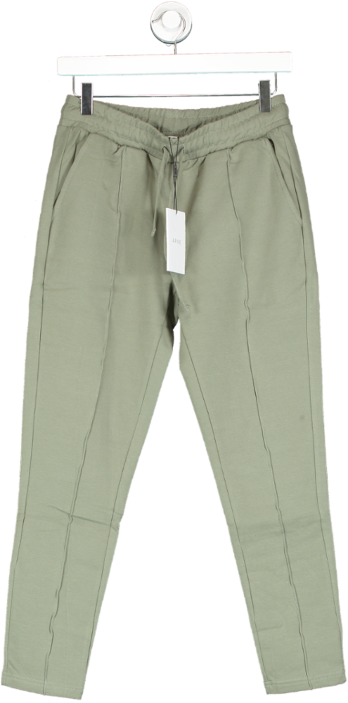 ARNE Sage Green Jersey Slim Fit Joggers UK 8 Short