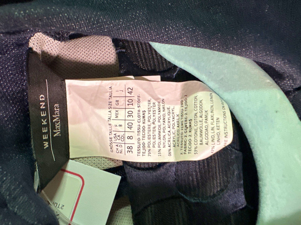 Max Mara Navy Weekend Top Size UK 10