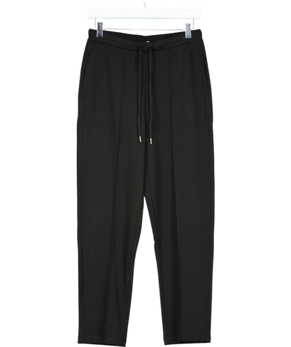 MANGO Black Jogger Trousers With Seam Detail UK S