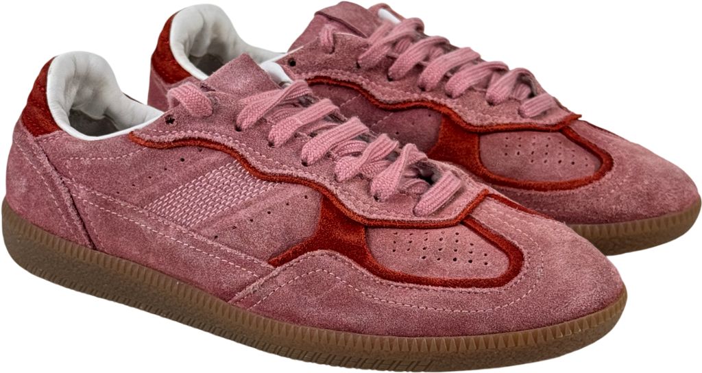 ALOHAS Tb.490 Pink Suede Trainers UK 4 EU 37 👠