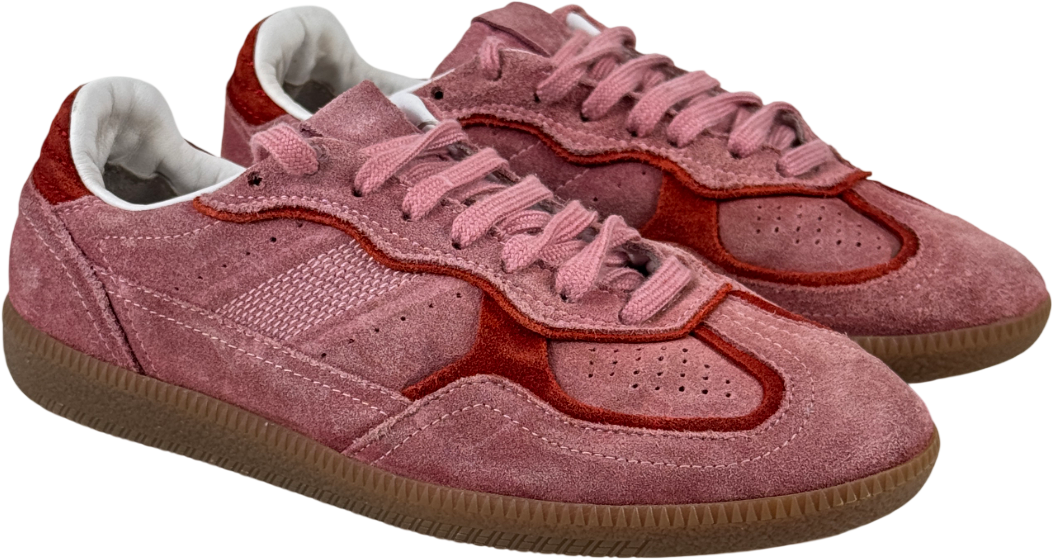 ALOHAS Tb.490 Pink Suede Trainers UK 4 EU 37 👠