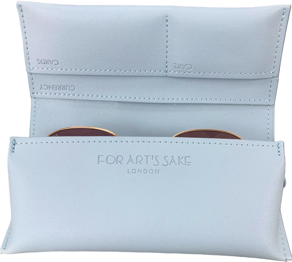 For Art's Sake Gold Pearl drop Sunglasses