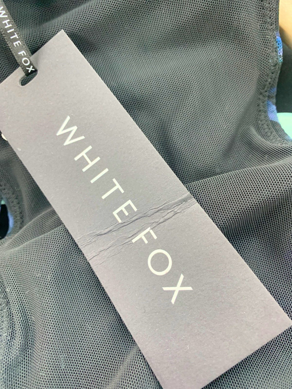 White Fox Lapis Take It To The Floor Bustier UK S