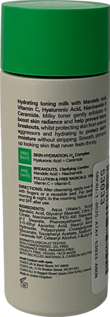 coat Gentle Hydrating Toning Milk 125ml