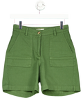 Beaufort & Blake Green Pocket Detail Shorts UK 6