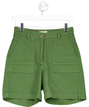 Beaufort & Blake Green Pocket Detail Shorts UK 6