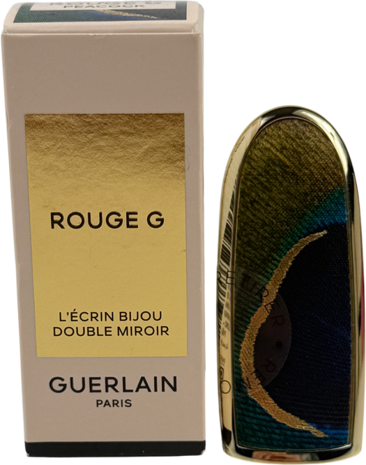 Guerlain The Double Mirror Jewel Lipstick Case Peacock