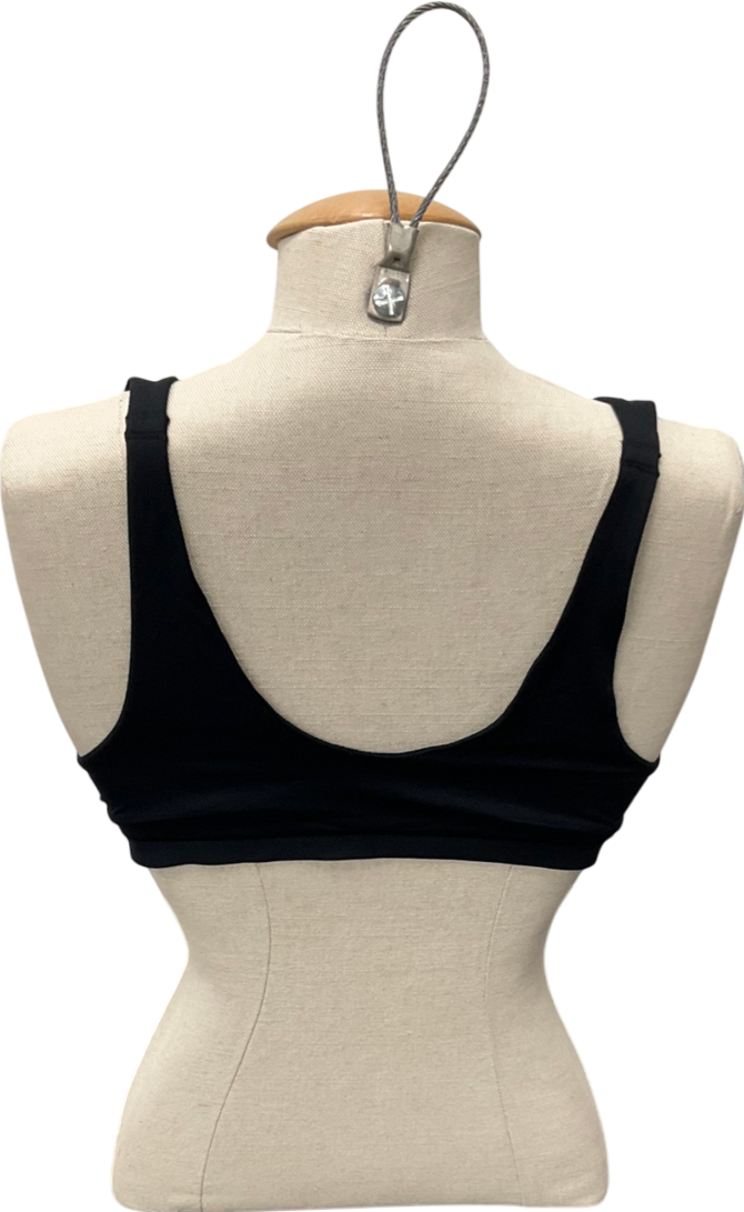 Lounge Underwear Black Everyday Comfort Triangle Bra UK XL