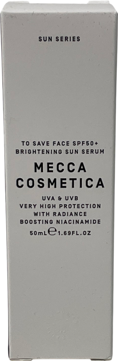 mecca cosmetica To Save Face Spf50+ Brightening Sun Serum 50ml