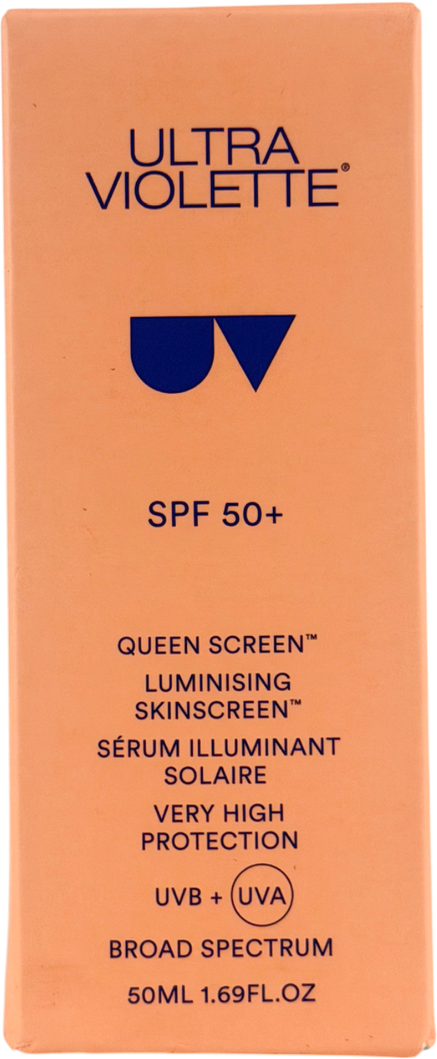 Ultra violette Queen Screen Spf 50+ Luminising Serum Skinscreen 50ml