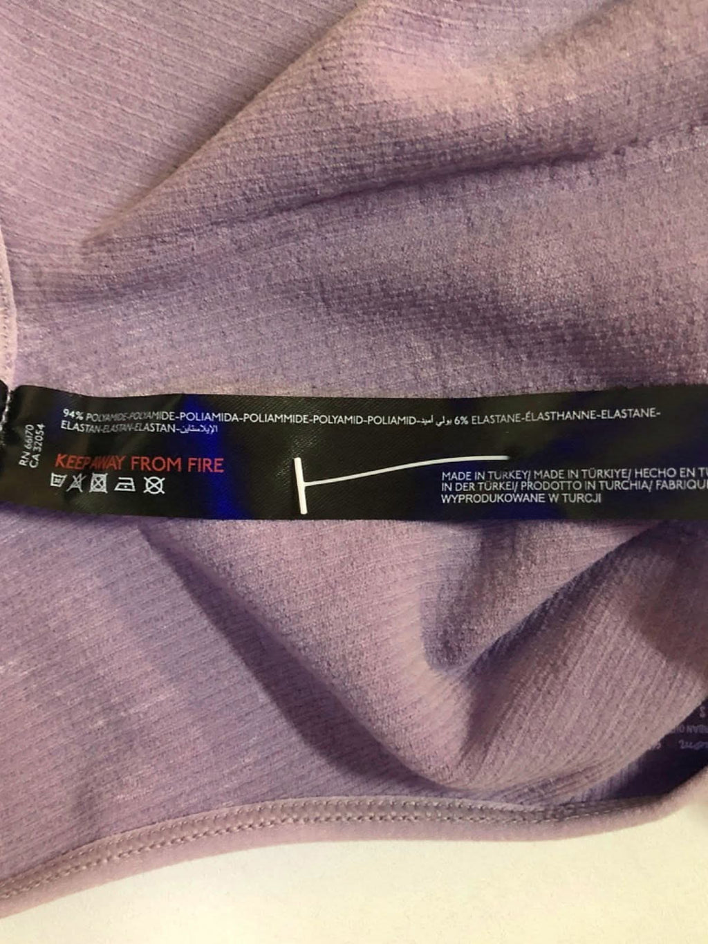 Urban Outfitters Lilac Ribbed Cropped Tank Top UK S