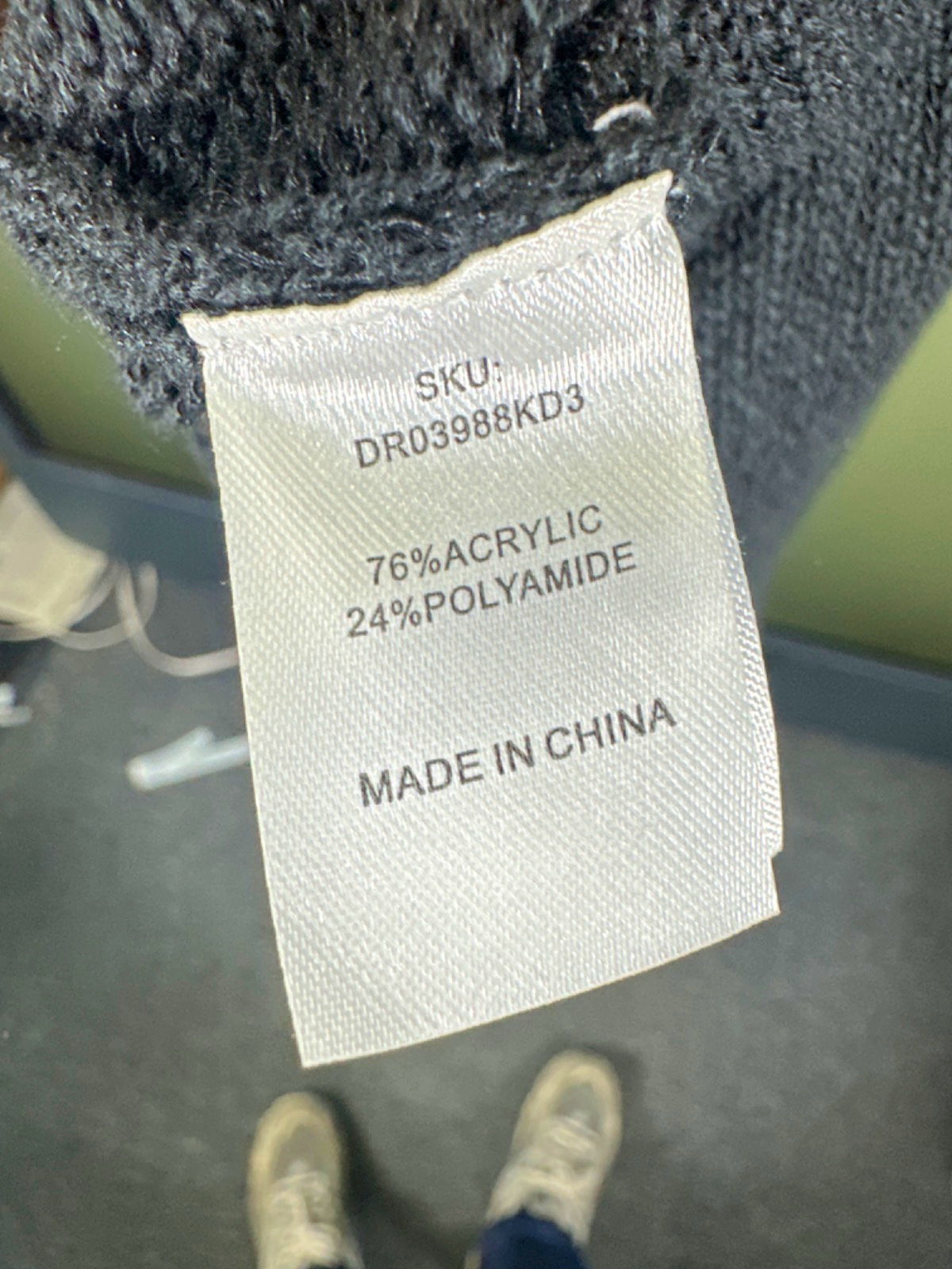 Meshki Black Cut-Out Knitted Dress UK XS