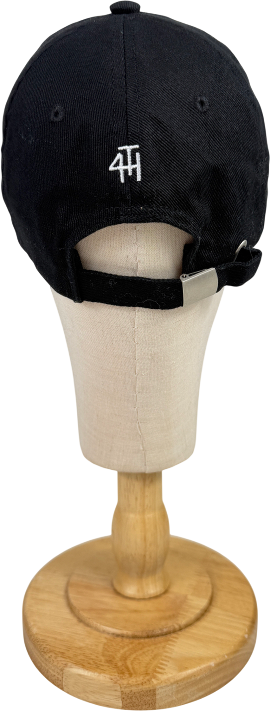 4th & Reckless Black “Paris” Astrid Lounge Cap One Size