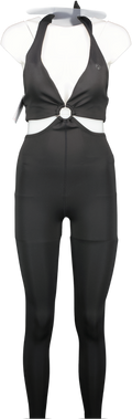 OCEANS APART Black Gianna Jumpsuit UK XS