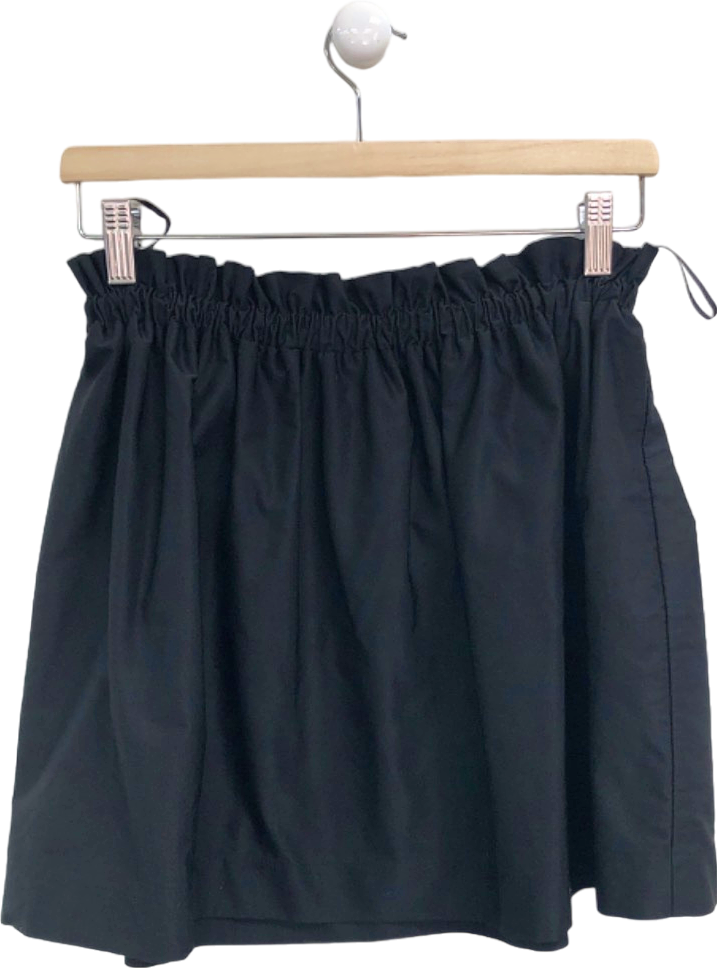 Zara Black Elastic Waist Skirt Size M
