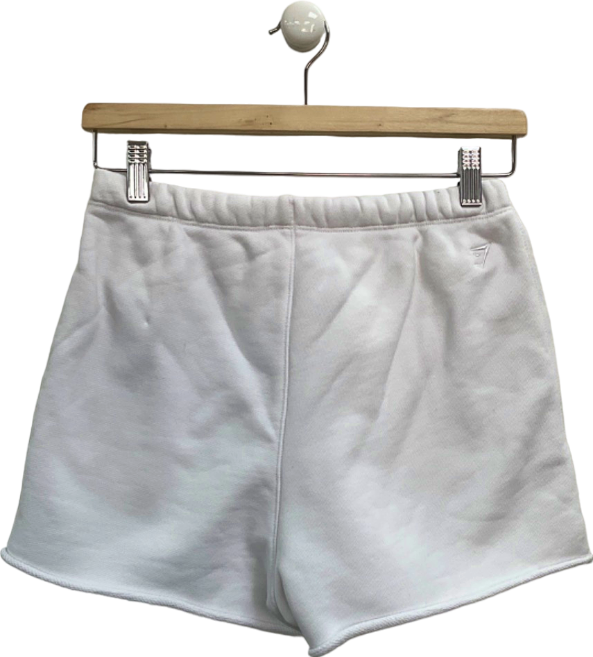 Gymshark White Shorts XS