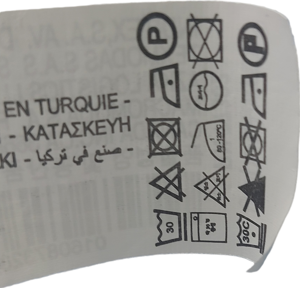 ZARA Blue Straight Leg Gingham Trousers UK XS