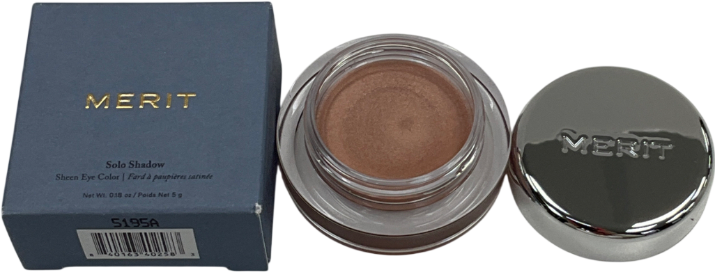 Merit Solo Shadow Cream-to-powder Soft Matte Eyeshadow Glace 5g