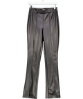 Michelle Keegan Black Faux Leather Trousers UK 10