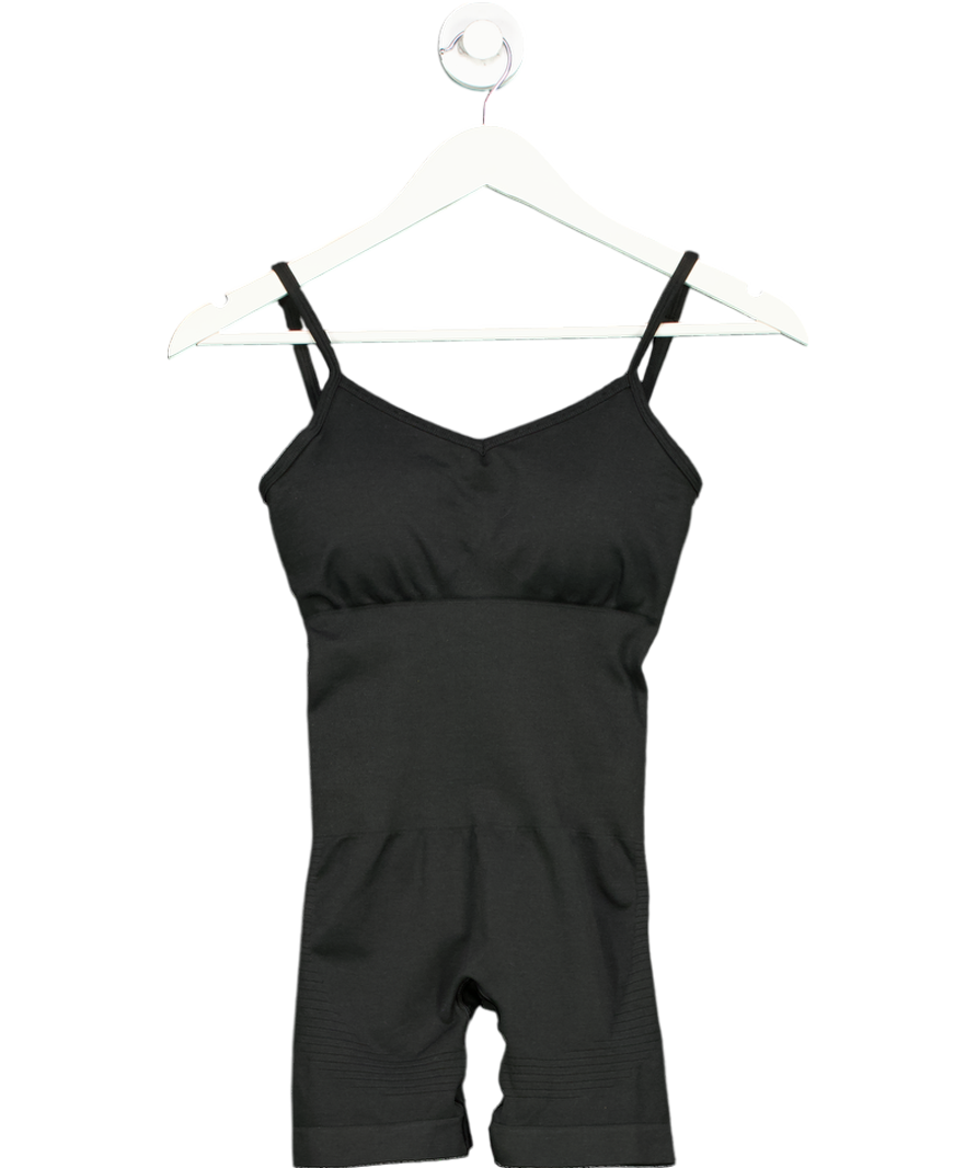 T/ALA Black Sculpt Seamless Scrunch Unitard UK S