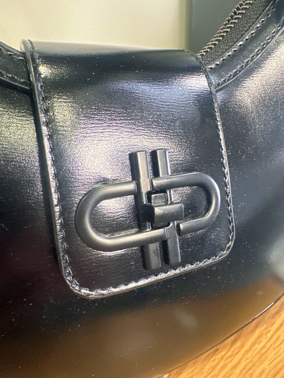 Pedro Black Shoulder Bag