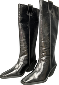 ASOS Black Chantelle Western Knee Boot UK 6 EU 39 👠