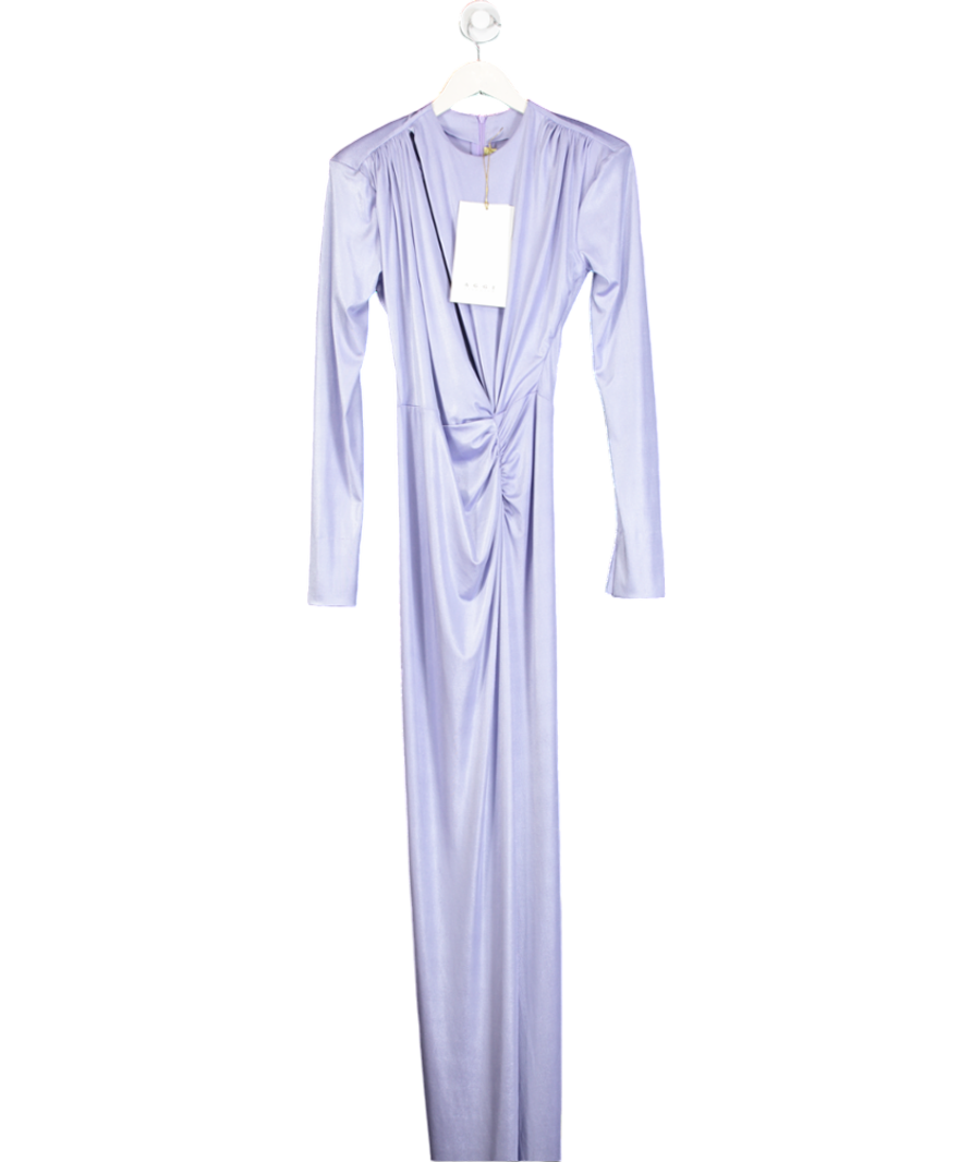 Aggi Purple Adriana Fragrant Maxi Dress UK S