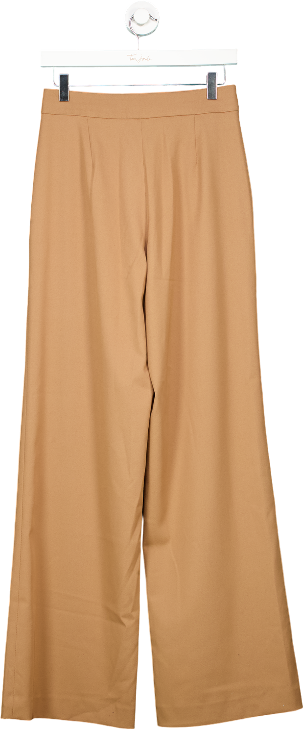 Ted Baker Camel Wide Leg Trousers UK 10