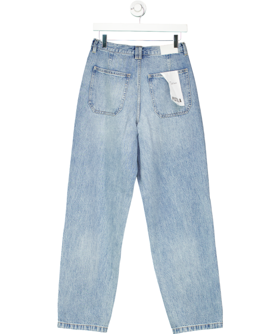 Pistola Blue Ezra High Rise Relaxed Tapered Jeans W27