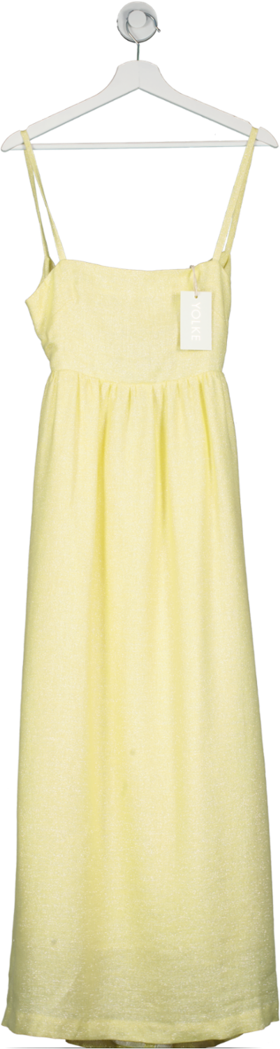 Yolke Yellow Sunshine Sparkle Sun Dress UK 6