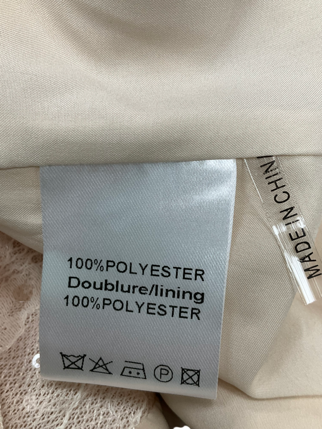 Law & Co Cream Choklate Tailman Sequin Blazer UK L